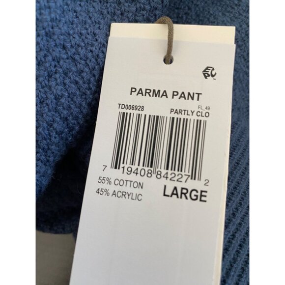 Three Dots Womens Pull On Straight Leg Ribbed Pants Partly Cloudy Size L NWT - Picture 4 of 4